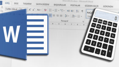 Photo of Microsoft Word Hesap Makinesini Aktif Etme