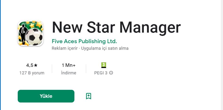 New Star Manager 