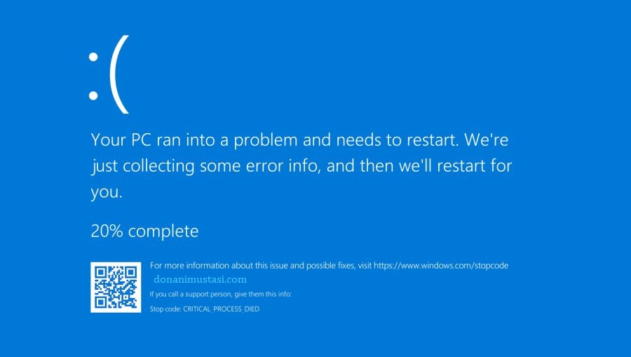 Windows 10 Mavi Ekran Hatası Çözümü 